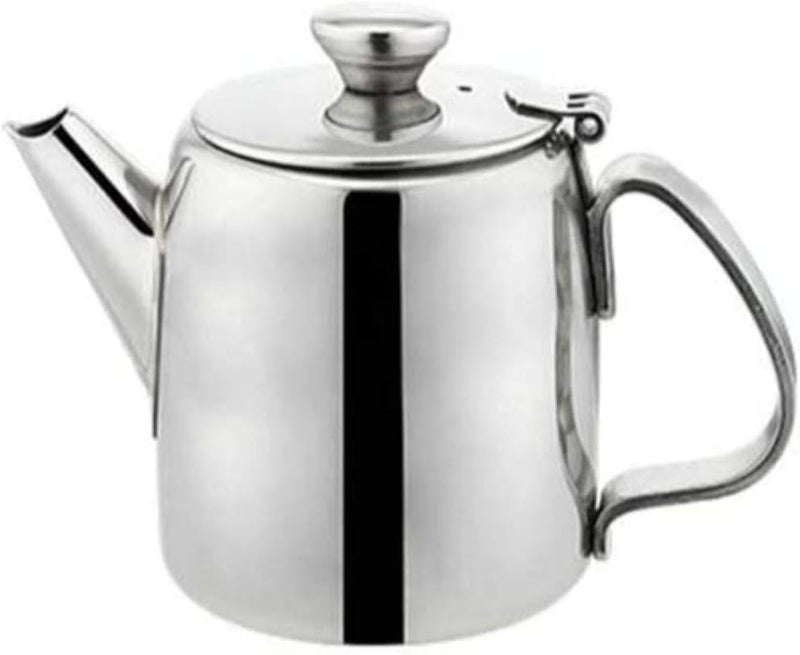 Sunnex Stainless Steel Teapot – 1.5 Liters | Premium Silver Tea Server for Home, Hotel & Professional Use